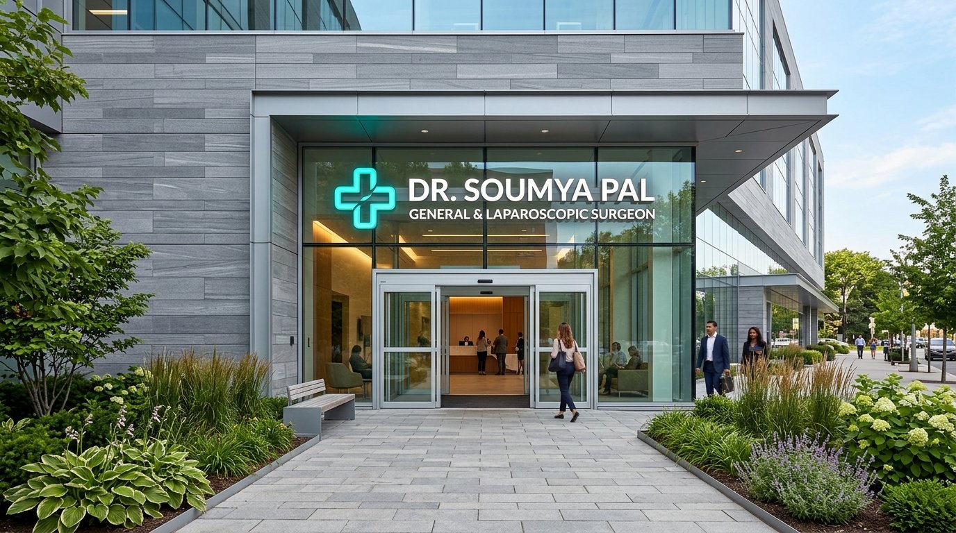 Dr. Soumya Pal Hospital Exterior in Hooghly